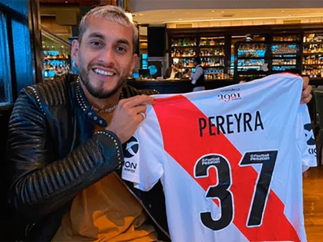 De River al mundo: el regalo que recibió el Tucu Pereyra