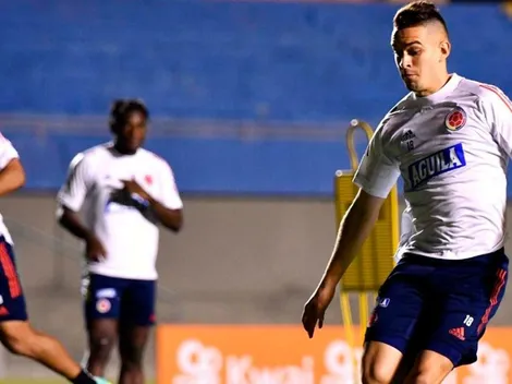 Borré, titular ante Brasil