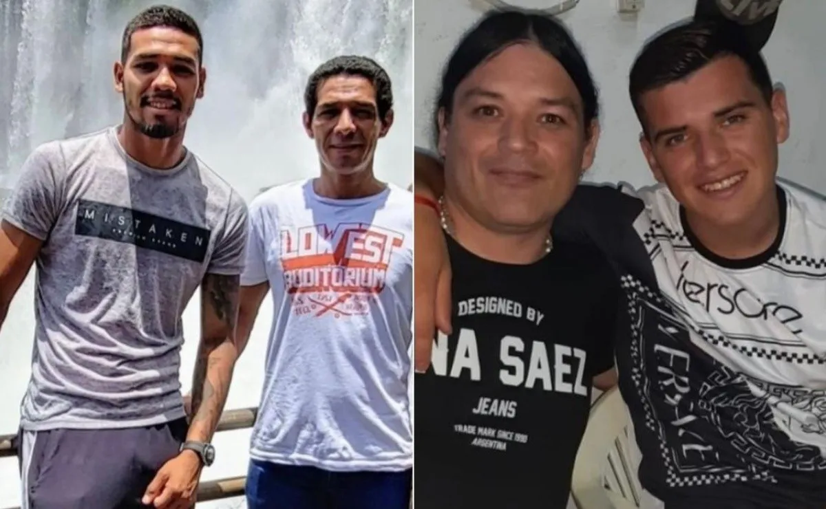 David Martínez y Leo Días saludaron a sus padres en este día tan especial