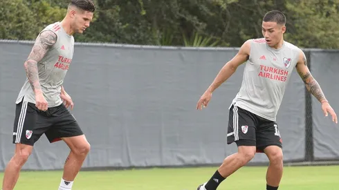 River se entrenará doble turno este martes en USA.