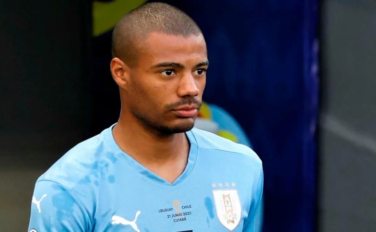 Nicolás De La Cruz, jugador de River, disputó los primeros 45 minutos del duelo entre Uruguay y Chile por la tercera fecha de la Copa América.