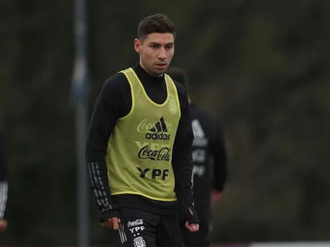 Scaloni sacaría a Montiel contra Uruguay