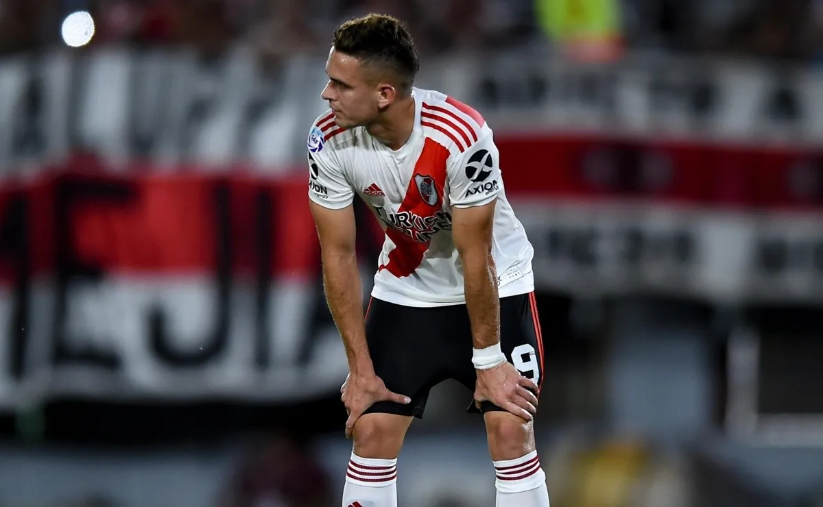 Borré finaliza su contrato con River en menos de quince días.