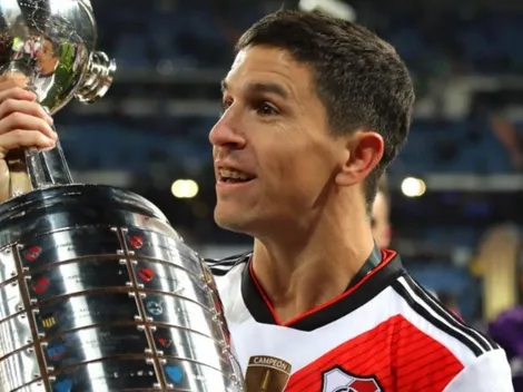 Nacho Fernández posó con un gran recuerdo de la final de Madrid