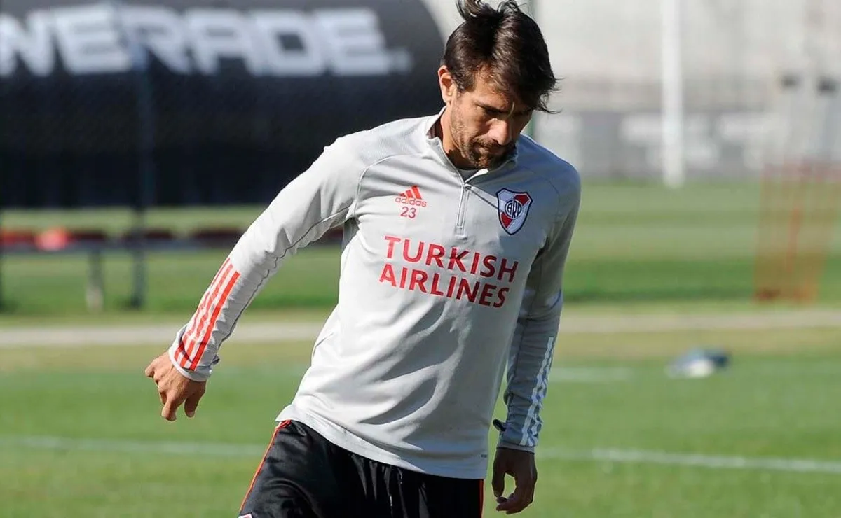 Leonardo Ponzio inició su vigésima pretemporada consecutiva en River, será la última como profesional ya que a fin de año pondrá fin a su carrera.