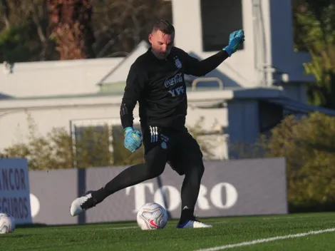 ¿Armani al banco en el debut de la Selección Argentina?