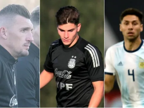 Los dorsales de los jugadores de River en Argentina para la Copa América