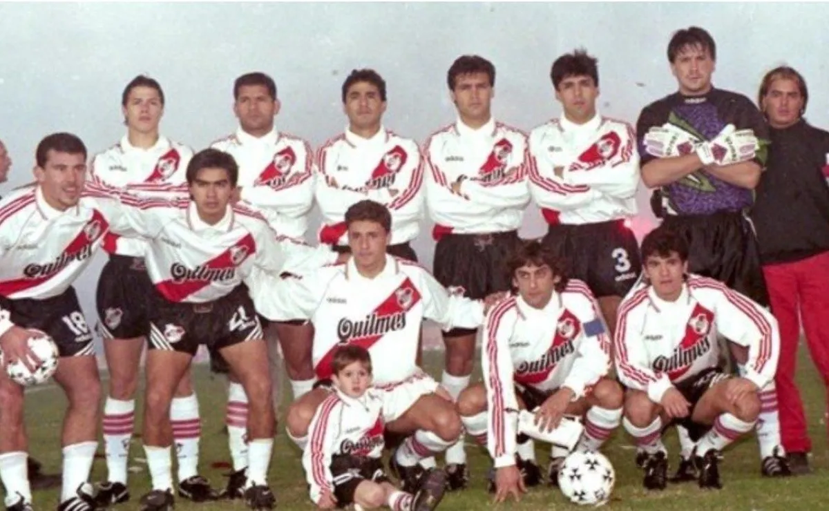 El equipo que salió a jugar la final de 1996 frente al Am´érica de Cali