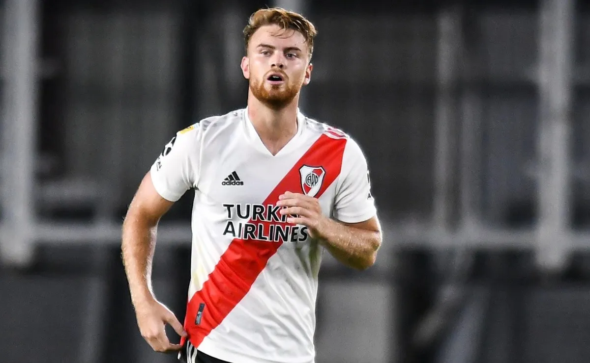 Lucas Beltrán llenó de elogios al DT y contó su historia en River.