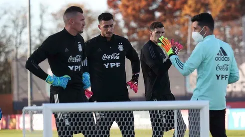 Franco Armani será suplentes en el duelo entre Argentina y Chile por la primera fecha de la Copa América 2021.