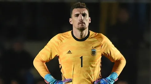 El arquero no pudo estar presente en los últimos dos partidos de la Selección.