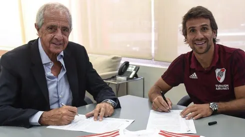 La última renovación de contrato de Ponzio había sido a mediados de 2020.