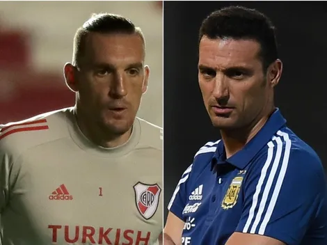 El enojo de Scaloni por la situación de Armani