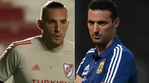 Lionel Scaloni evidenció su fastidio por todo lo que le toca vivir a Franco Armani