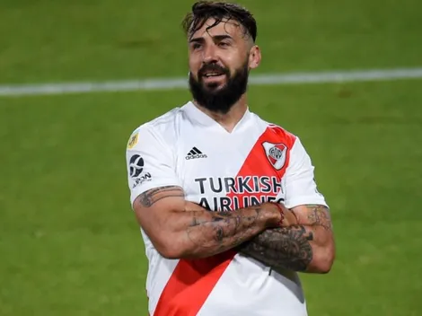 Los saludos para Pratto de todo el mundo River