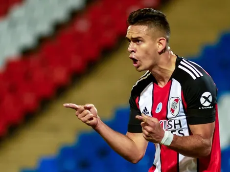 Borré, en un top ten con Messi, Sergio Ramos y Boateng