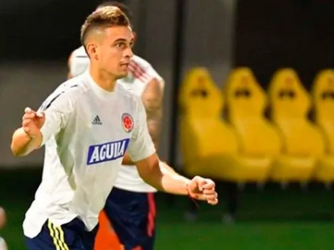 Borré, presente en el triunfo de Colombia