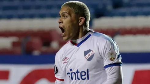 El delantero mostró su fanatismo por el Millonario.