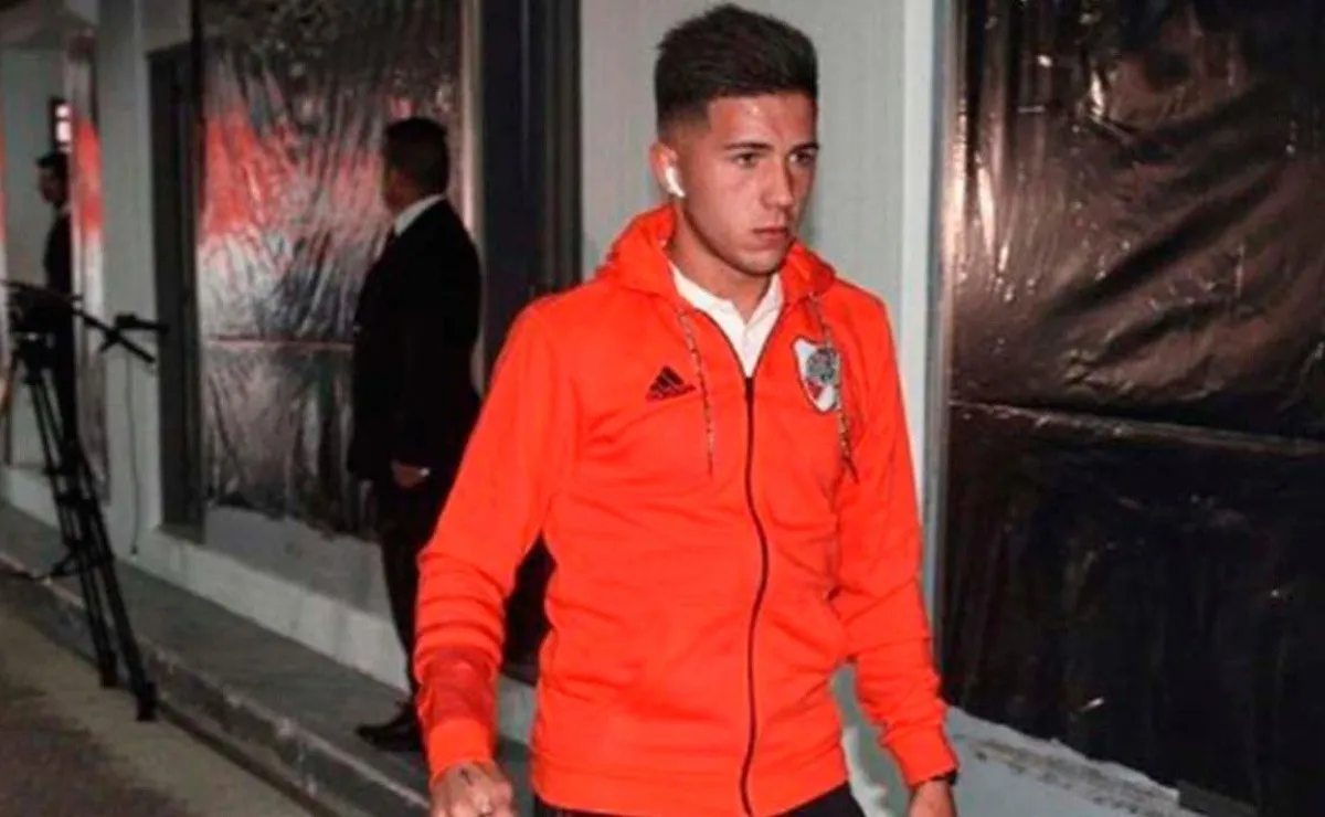 Enzo Fernández aseguró que está ansioso y contento por su regreso a River, además habló de su paso por Defensa y Justicia y contó cómo es su relación con Enzo Pérez.