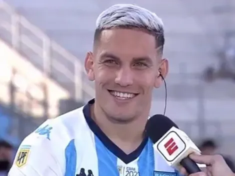 La figura de Racing que se llama Enzo por Francescoli