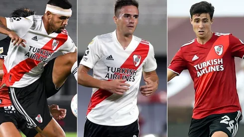 Los seis futbolistas que llegaron a River en el último mercado de pases.