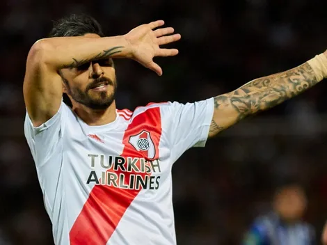 El saludo especial de River a Scocco