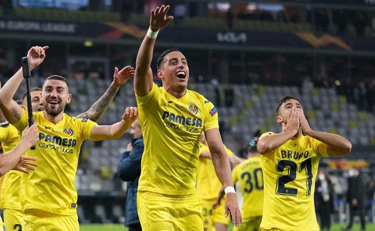 Ramiro Funes Mori, el ex River que se consagró campeón de la UEFA Europa League con el Villarreal tras superar en la final al Manchester United por penales.