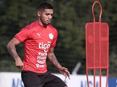 Martínez entrenó por primera vez con Paraguay