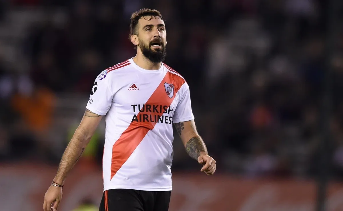 El Oso Pratto es uno de los tres jugadores que regresan a River en junio.