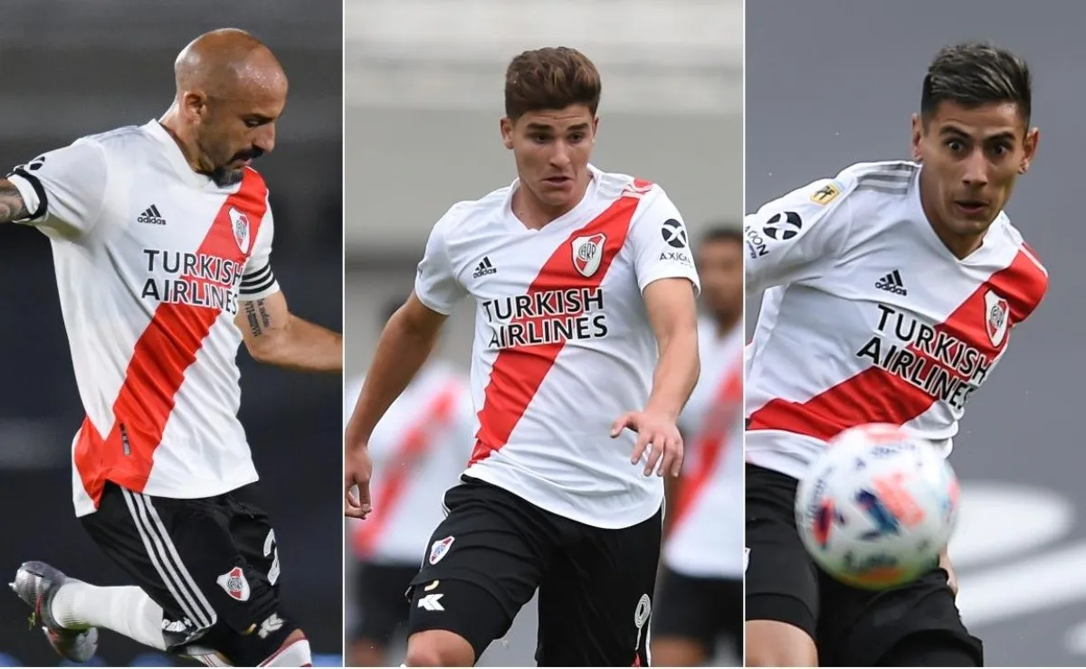 Varios futbolistas del plantel de River podrían emigrar en el próximo mercado de pases.