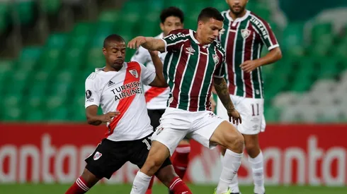 River y Fluminense igualaron 1-1 en Brasil en el primer duelo.