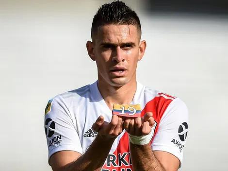 Borré se despidió de River