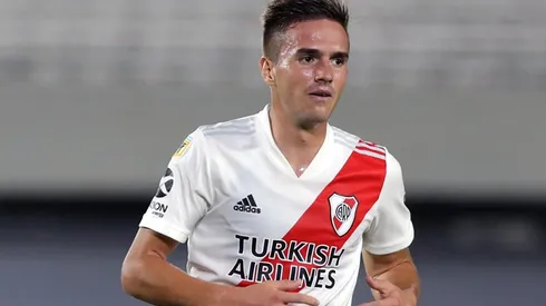 El volante ingresó en el segundo tiempo ante Fluminense.