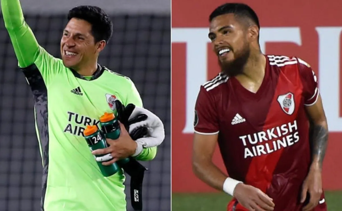 Enzo Pérez y Paulo Díaz, dos grandes pilares para la clasificación de River