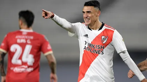 El cordobés marcó el primer tanto ante el Bicho.