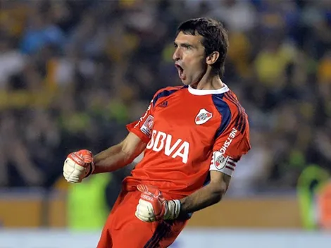 "El arco de River está bien ocupado"