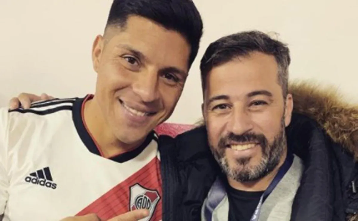 Juan Pablo Rossi, representante de Enzo Pérez, protagonista de un escándalo.