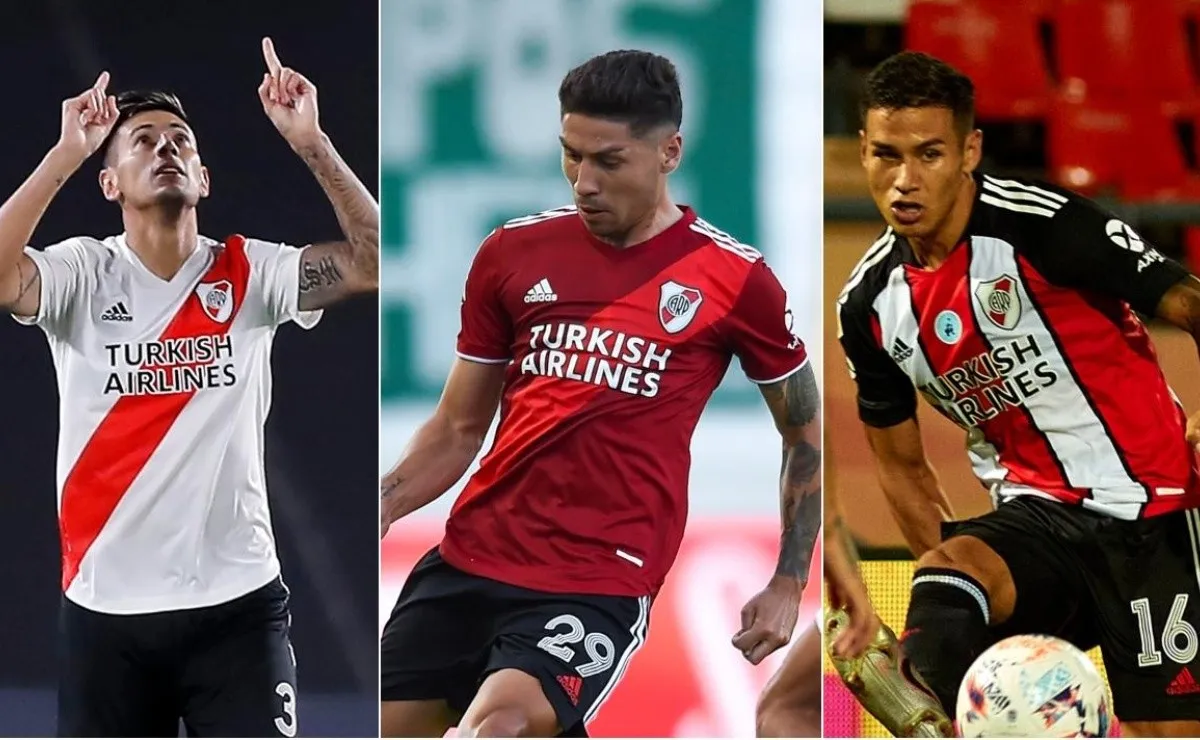 Fabrizio Angileri, Gonzalo Montiel y Alex Vigo están cursando el Covid y no estarán disponibles para el partido contra Fluminense por la Copa Libertadore.s