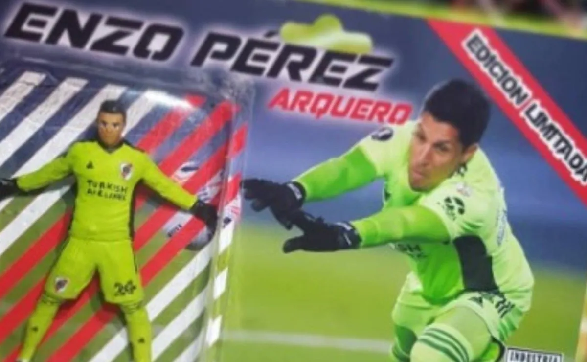 El muñeco de Enzo Pérez es furor en la venta online