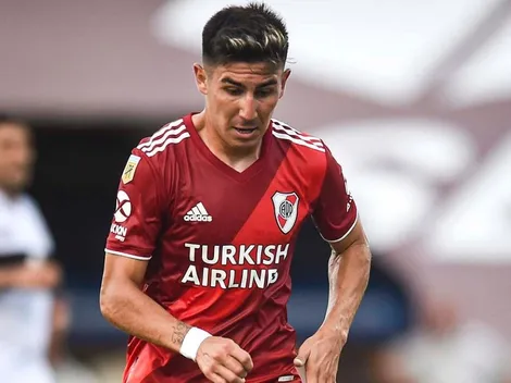 Un futbolista de River presentó síntomas y se fue de la práctica