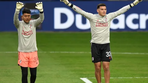 Agustín Gómez y Alan Leonardo Díaz serán los arqueros que tenga a disposición Juanjo Borrelli y Gustavo Fermani para el partido entre River y Sarmiento.