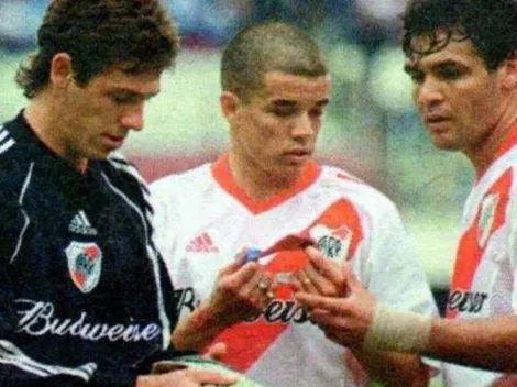 Los últimos casos de jugadores de campo que atajaron en River