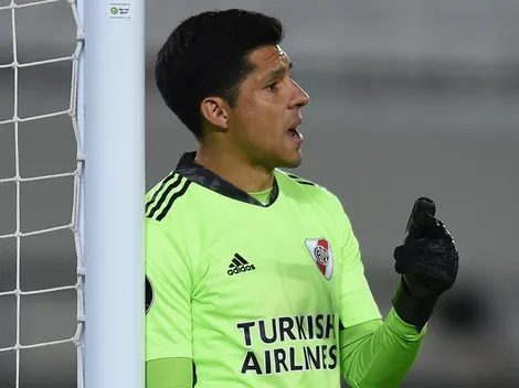 Las estadísticas de Enzo Pérez en el arco