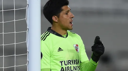 Los números de Enzo Pérez durante los 90 minutos como arquero de River.