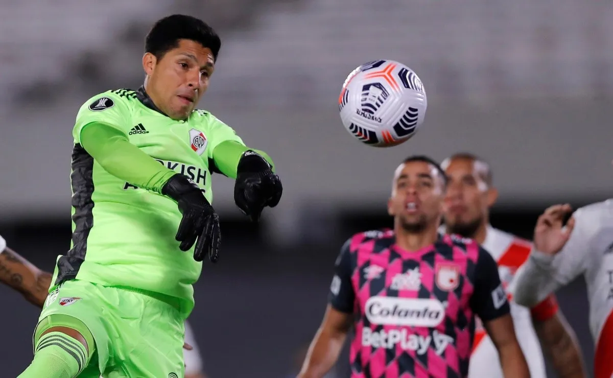 River enfrentó a Independiente Santa Fe por la quinta fecha del Grupo D de la Copa Libertadores en el Estadio Monumental.
