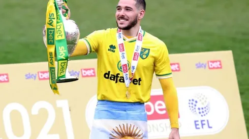 Emiliano Buendía expresó su fanatismo por River desde chico.