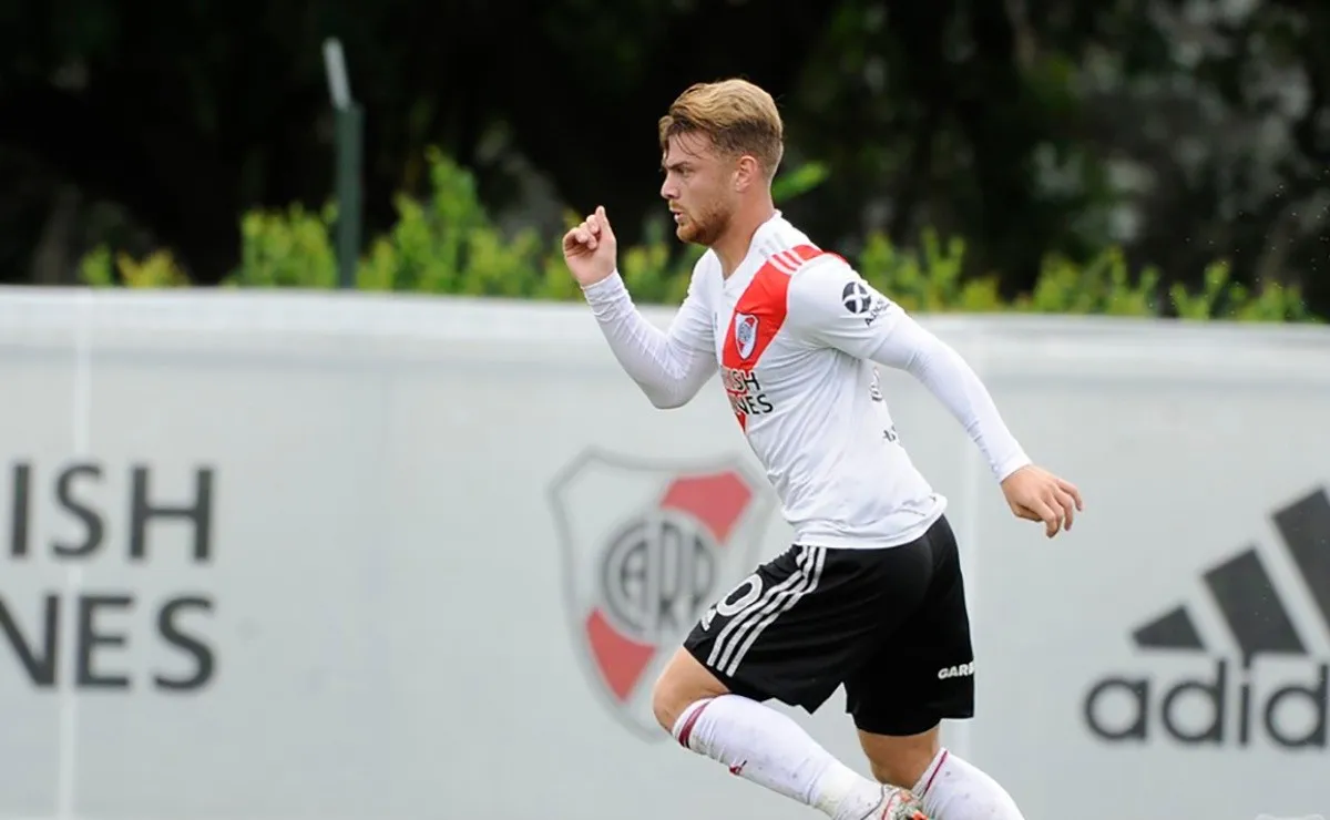 El último partido de Beltrán en Reserva fue ante Racing, hace poco más de un mes.