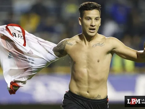 El posteo de Driussi que volvió locos a los hinchas de River
