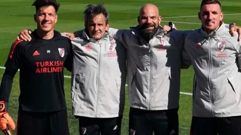 Enrique Bologna, Tato Montes, César Zinelli y Franco Armani.