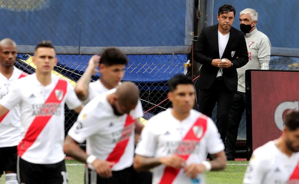 El Muñeco mantiene dos dudas en los once que enfrentarán a Boca este domingo.